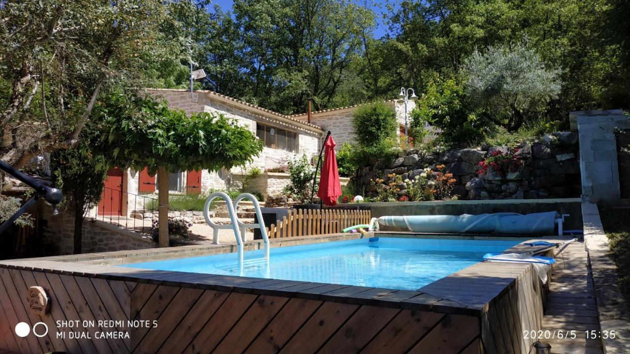 L'Establoun Apartamento Saint-Martin-de-Brômes Exterior foto
