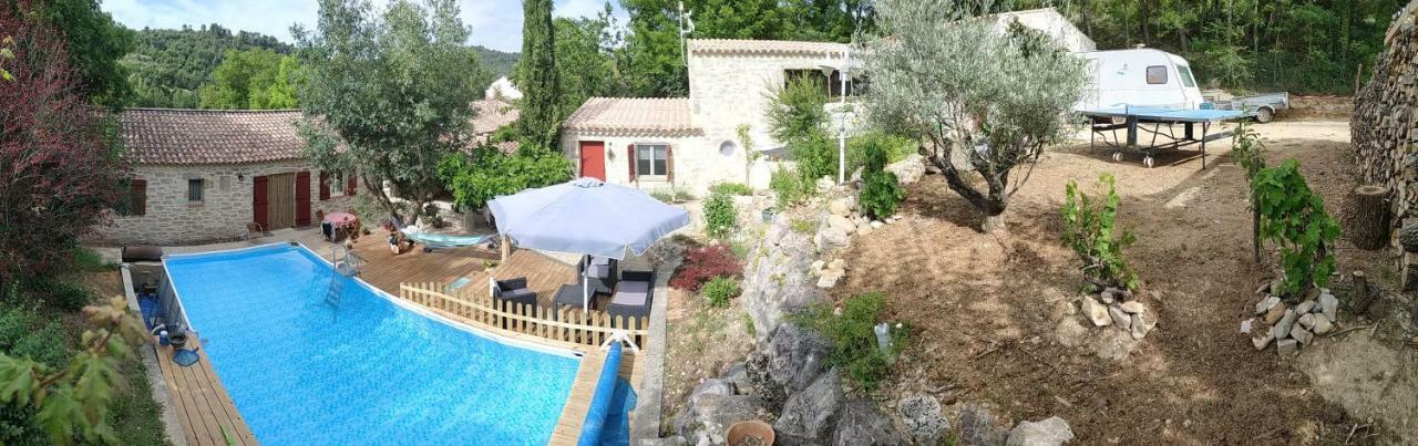 L'Establoun Apartamento Saint-Martin-de-Brômes Exterior foto
